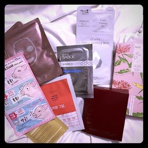 Large lot of face masks